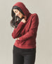 Women's Thermal Pullover - Russet Brown